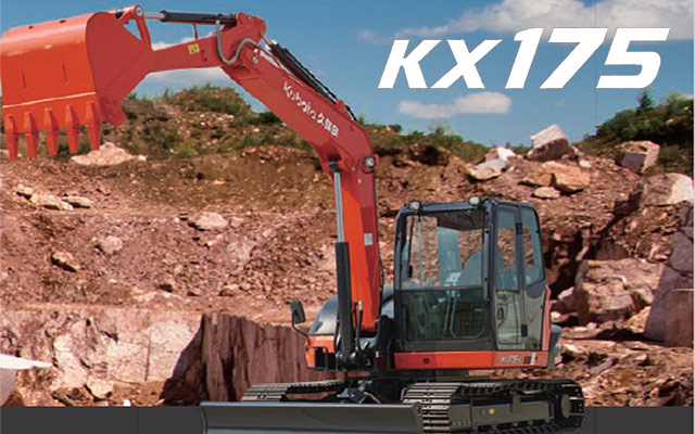中型挖掘机KX175-5